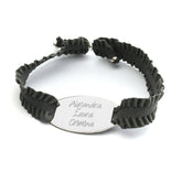 GERA - customizable bracelet silver medal 33x17mm